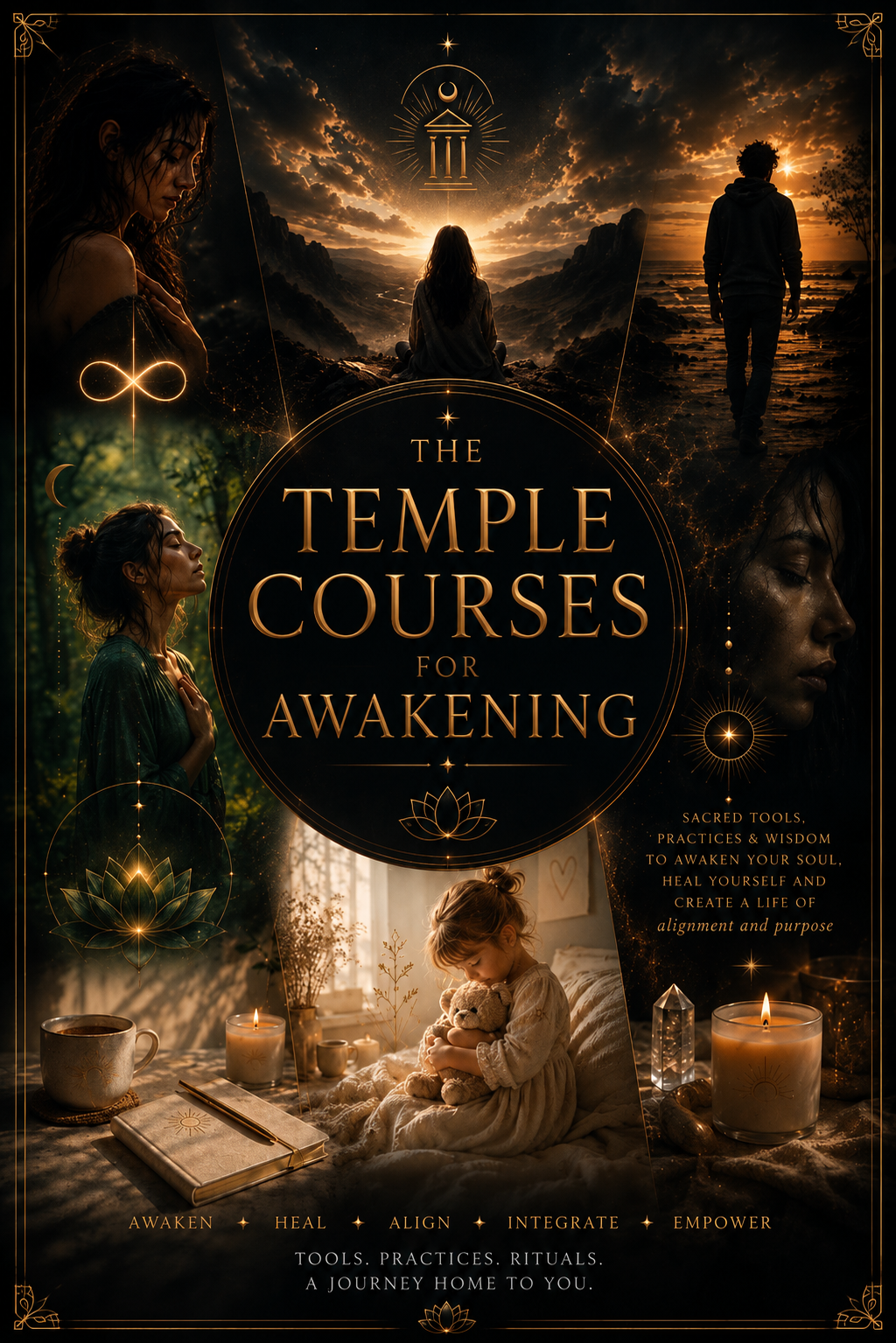 The Temple spiritual courses and kits